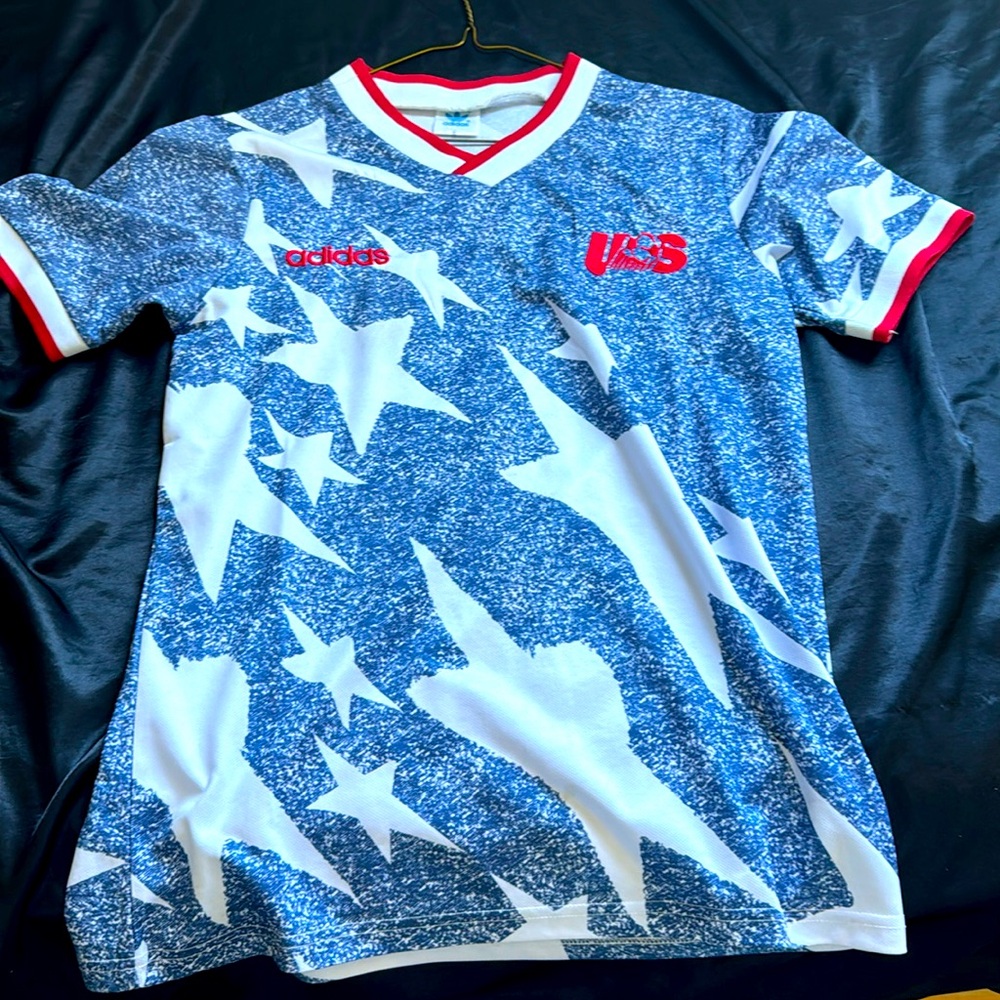 Adidas USA Retro 1994 World Cup Jersey Men’s  S Used